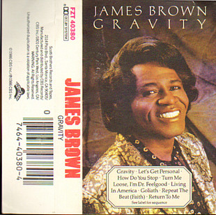 JAMES BROWN «Gravity» Dolby B NR ℗1986