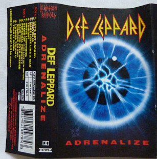 DEF LEPPARD «Adrenalize» Dolby B NR CrO2 ℗1992