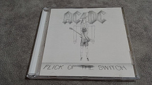 Ac/dc - flick of the switch. новый заводской cd c буклетом