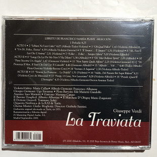 Продам фірмовий CD Giuseppe Verdi - La Traviata