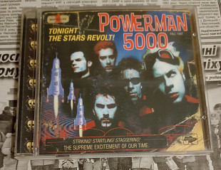 POWERMAN 5000 - Tonight The Stars Revolt - 1999. Ukrainian Records, Ukraine.