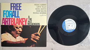 ART BLAKEY & The Jazz Messengers FREE FOR ALL ( BLUE NOTE BST 84170 ) 1984 REISSUE 1956 FRANCЕ
