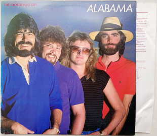 ALABAMA The Closer You Get... LP EX/VG++