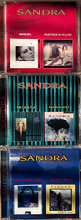 Sandra - 1, 2, 3, 4, 5, 6 альбоми. 3 CD-Maximum.