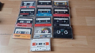 Denon, Agfa, Basf(лот 13 шт)