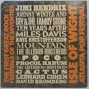 Various – The First Great Rock Festivals Of The Seventies - Isle Of Wight... 3LP 12" (Прайс 49447)