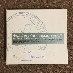 V/A – D:Vision Club Session Vol. 1 (electronic/house) (фирменный) (2CD)