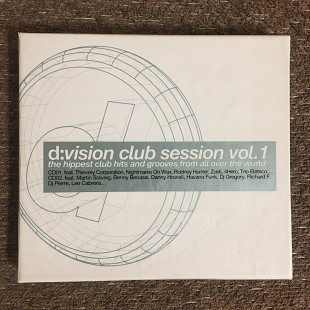 V/A – D:Vision Club Session Vol. 1 (electronic/house) (фирменный) (2CD)