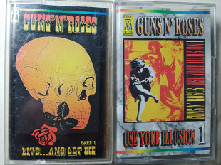 2AUDIO Cassette Guns N' Roses / Tango Music / Poland Одним лотом