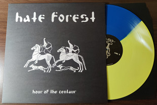 HATE FOREST - Hour Of The Centaur (Half yellow half blue)