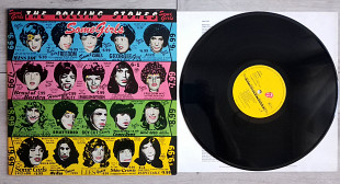 THE ROLLING STONES SOME GIRLS ( EMI 1C064- 61 016 A/B ) CUT FACES 1978 GER