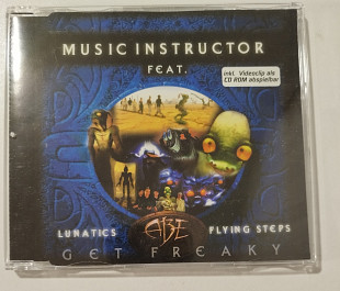 Maxi-Single MUSIC INSTRUCTOR Feat. Lunatics, Abe, Flying Steps 1998 Get Freaky (Germany)