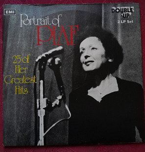 EDIT PIAF - THE PORTRAIT OF EDIT 2LP UK