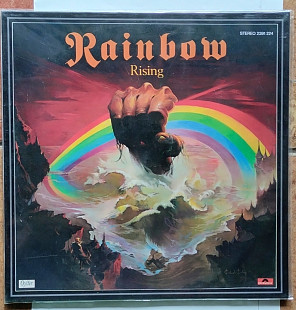 RAINBOW Rising * 76 Germany, Polydor Oyster 2391224 First Gema Press