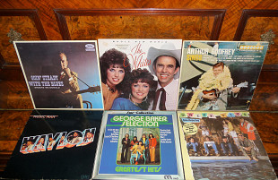 Раритетные Виниловые Пластинки [RARE] =POP, ROCK, COUNTRY - Collection= (6-Lp)