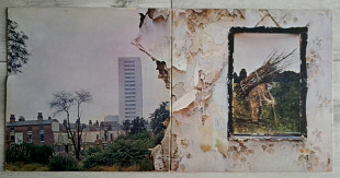 LED ZEPPELIN IV ( RED / PLUM ATLANTIC 50008 A C /B C ) G/F 1971 FRANCE