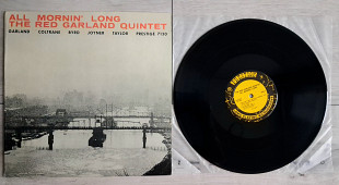 THE RED GARLAND QUINTET ( with Coltrane, Byrd ) ALL MORNIN' LONG ( PRESTIGE OJC - 293 ) 1987 REISSUE