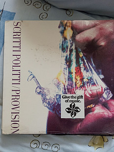 Scritti politti.provision