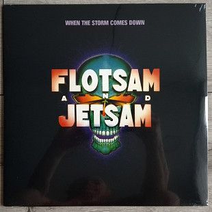 FLOTSAM AND JATSAM WHEN THE STORM COMES DOWN ( GEFFEN / UMG ) REISSUЕ 1990 EU SEALED