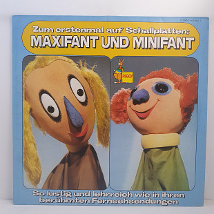 Adolf Bollmann, Wolfgang Buresch – Maxifant Und Minifant LP 12" (Прайс 49463)