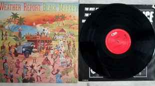 WEATHER REPORT ( ZAWINUL, WAYNE SHORTER, JOE PASTORIUS ) ) BLACK MARKET ( CBS 32226 A1/B2 ) 1976