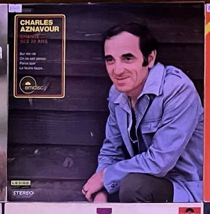 Charles Aznavour – Chante Ses 20 Ans, 1972, C 048-50628, Spain (NM/NM, глянец) - 300