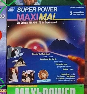 Super Power Maximal (2LP) [Italo-Disco, Synth-pop], 1987, 303 146, Germany (ЕХ, ЕХ+, играет отлично