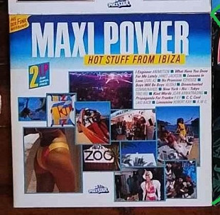 Maxi Power - Hot Stuff From Ibiza (2LP) [Europop], 1986, 819 648, Germany (ЕХ+, NM/NM-, с разворото