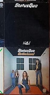 Status Quo – On The Level (8-й альбом), 1975, 9102 002, оригинал - England (ЕХ, ЕХ+/ЕХ, с разворотом,