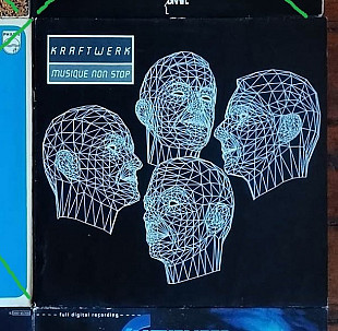 Kraftwerk – Musique Non Stop (45 RPM, Maxi-Single) (два трека продолжительностью: 6:15, 4:08), 1986,