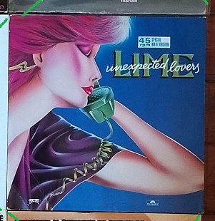 Lime – Unexpected Lovers (45 RPM, Maxi-Single - 3 трека: 6:37, 4:14, 5:08), 1985, 881 984, Germany (