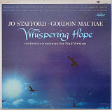 JO STAFFORD AND GORDON MACRAE Whispering Hope LP VG/G+