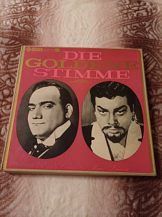 DIE GOLDENE STIMME: VON ENRICO CARUSO BIS MARIO LANZA (6 LP BOX SET, 1964)