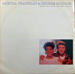 Aretha Franklin & George Michael – I Knew You Were Waiting (For Me) 1987 Maxi, UK ed.