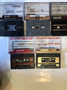 Продам красивые кассеты MAXELL Xl ii 60 и XL IIS