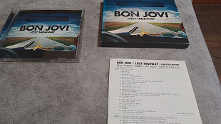 Bon jovi - lost highway. японский cd + dvd
