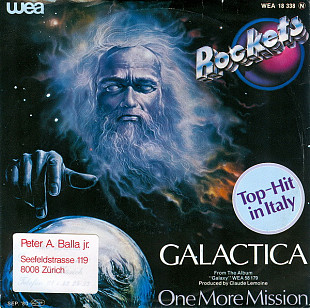 Rockets – Galactica 1980 7 inch single 45 rmp