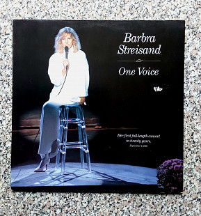 Barbra Streisand - " One Voice" , 1987 г., винил.