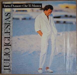 Julio Iglesias – Tutto L'Amore Che Ti Manca (CBS – CBS 450990 1, Italy) inner sleeve NM-/NM-
