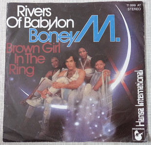 7"Single Boney M "Rivers Of Babylon"/"Brown Girl In The Ring", Germany, 1978 год
