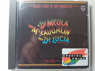 Al Di Meola, John McLaughlin, Paco De Lucía – Friday Night In San Francisco/1994/ Philips / Germany