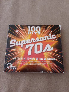 100 HITS SUPERSONIC 70s — 5 CD DELUXE COLLECTOR'S BOX