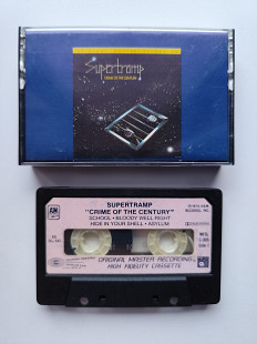 Supertramp Crime Of The Century касета хром аудикассета mfsl BASF записана с мастер ленты TDK Max