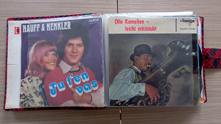 Пластинки 7" с альбомом для хранения Германия