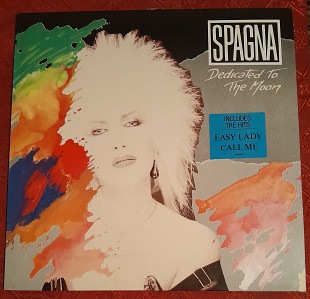 SPAGNA - DEDICATED TO THE MOON 1987 LP ALBUM