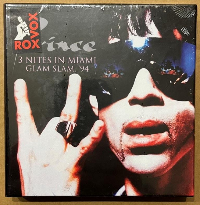 プリンス PRINCE /3 NIGHTS 3 SHOWS /4CD限定盤 Prince — 3 Nites In Miami (Glam Slam '94) —4 CD Box Set | Vinyl.com.ua