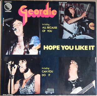 Geordie – Hope You Like It (EMI – 3C 064-95015, Italy) NM-/NM-