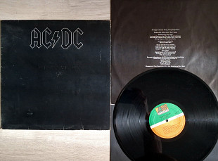 AC / DC BACK IN BLACK ( ATLANTIC ATL 50735 A/B ) 1980 HOLL