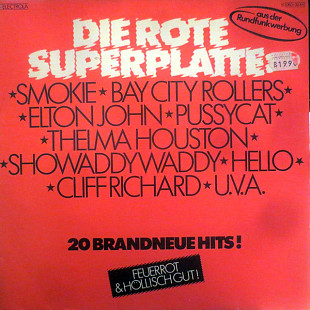 SMOKIE, ELTON JOHN, SUZI QUATRO etc. «Die Rote Superplatte» ℗1977