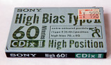 Аудиокассета SONY CDix II 60